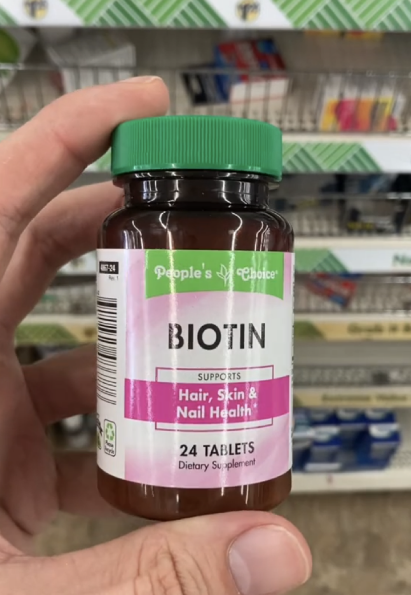 dollar tree biotin supplement