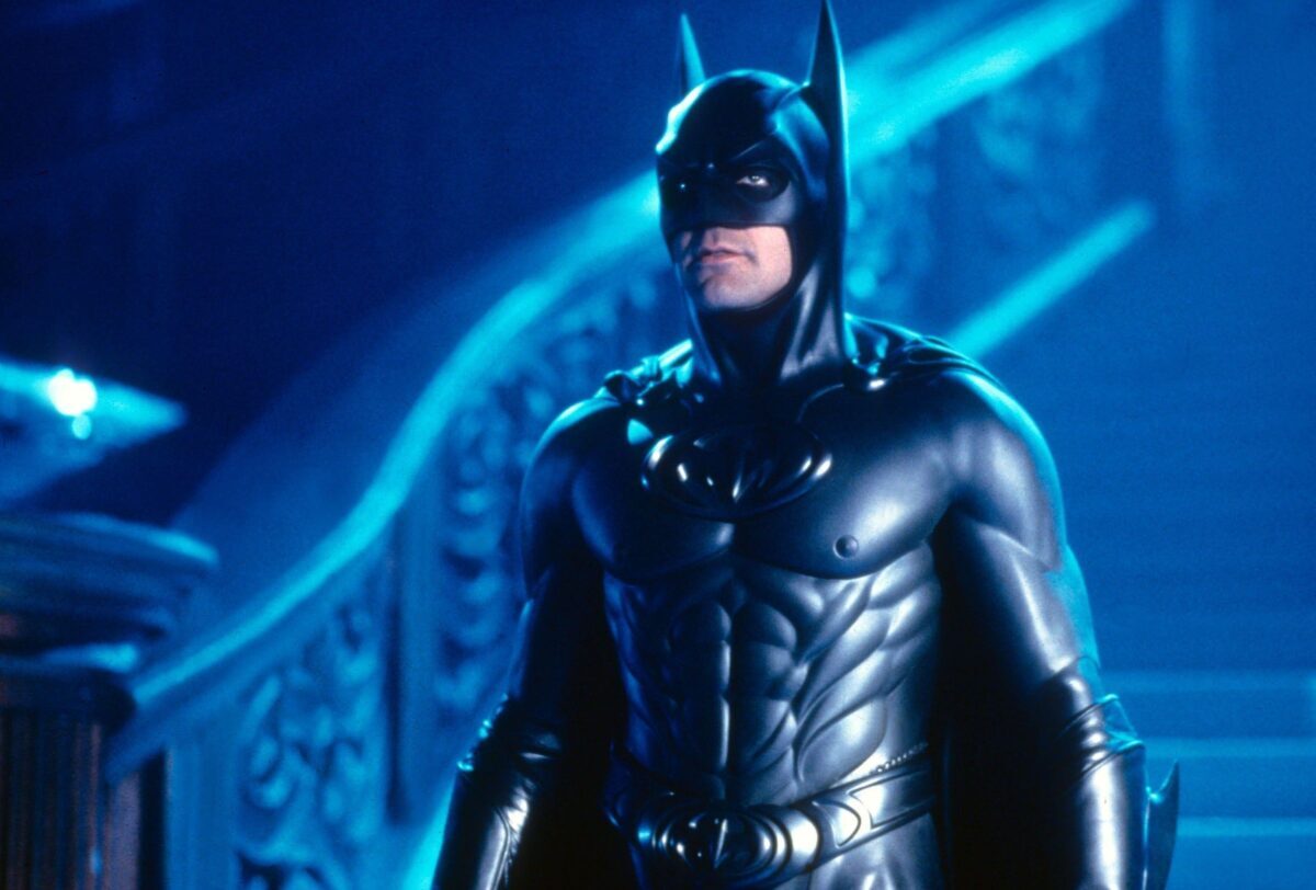 george clooney as batman in batman and robin