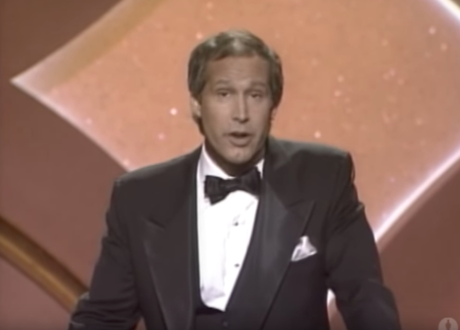 Chevy Chase Oscars Jokes