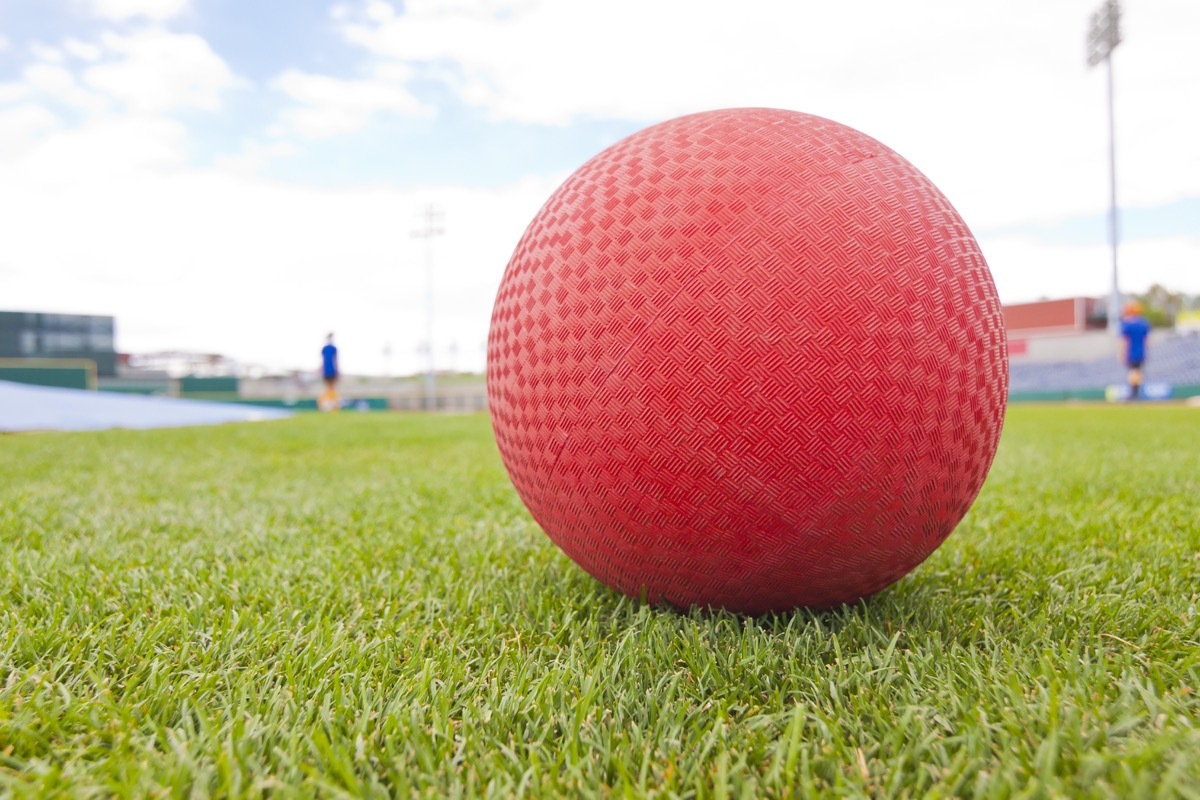 kickball on grass, weird state records