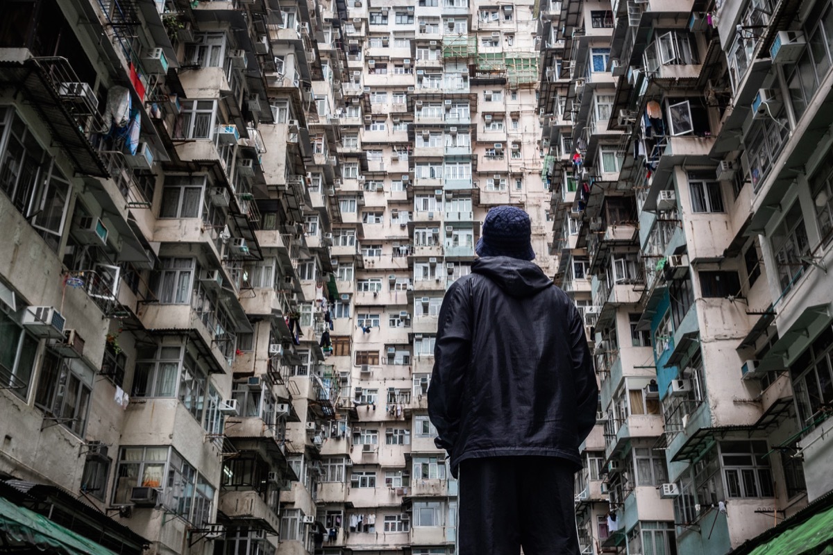 urban landscape off hong kong