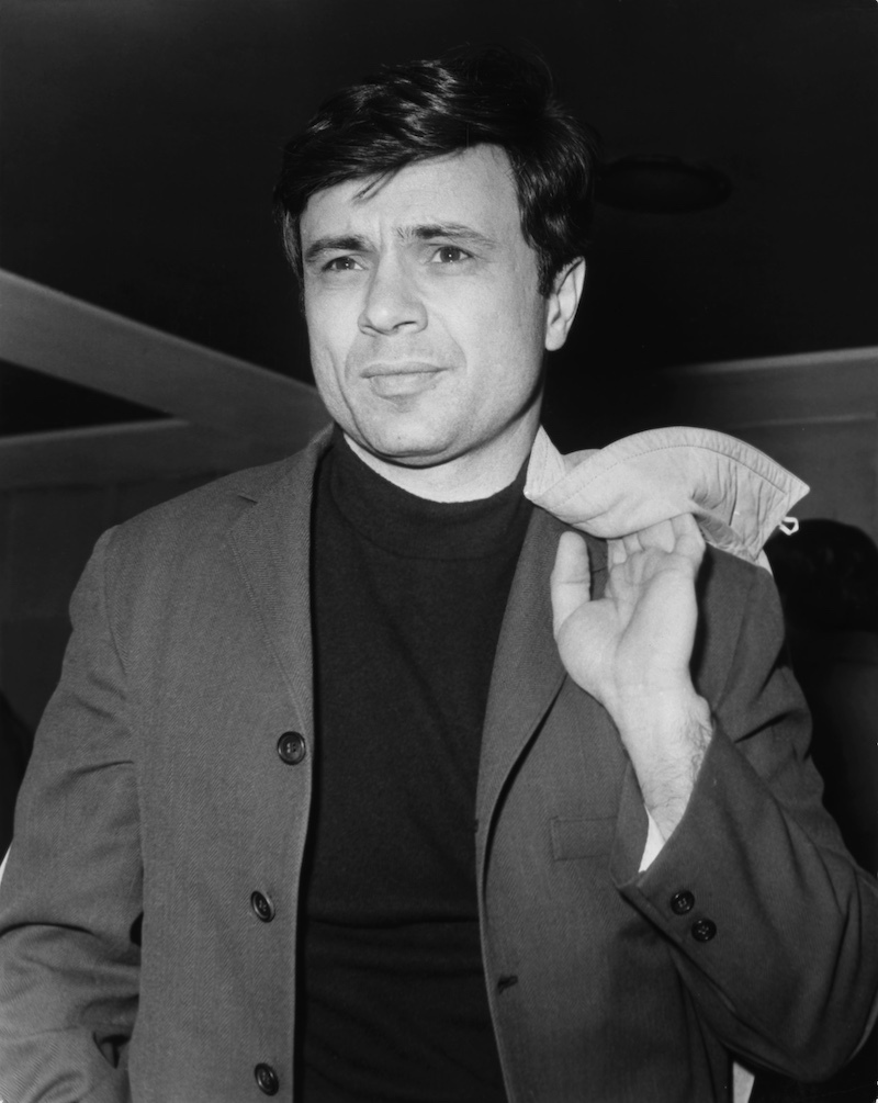 Robert Blake at London Airport in 1968