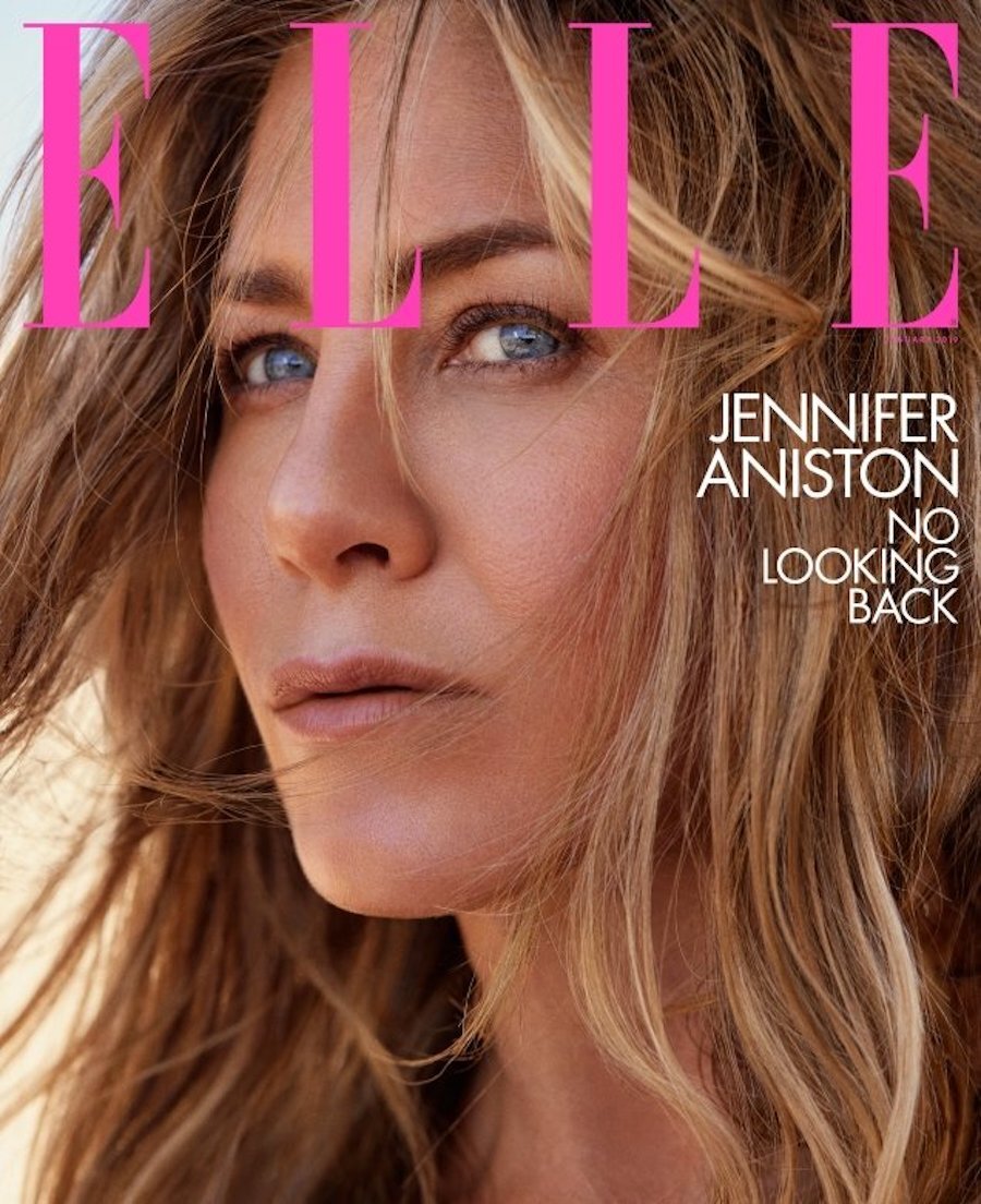 Jennifer Aniston on the January 2019 cover of 