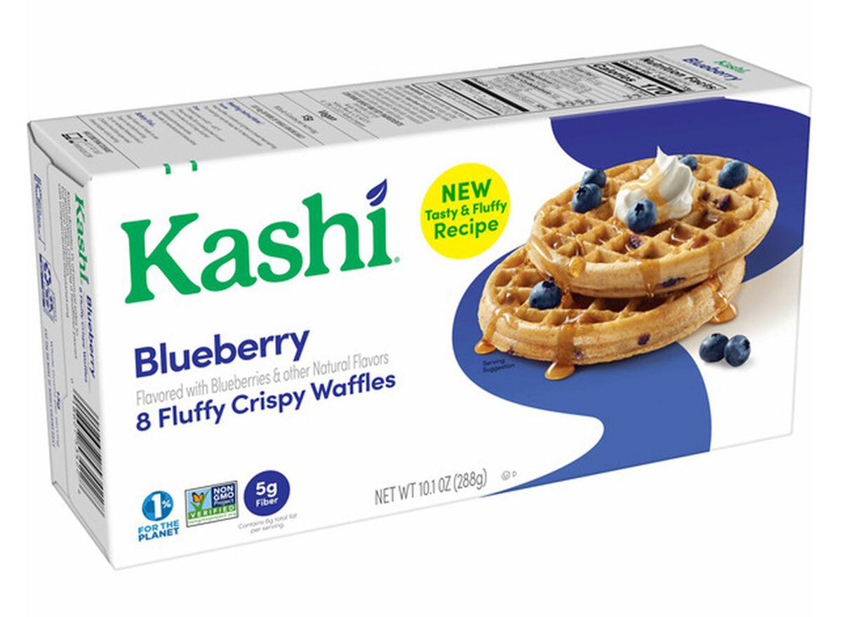 kashi waffles blueberry