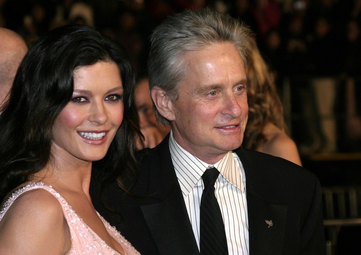 Catherine Zeta-Jones and Michael Douglas at the 