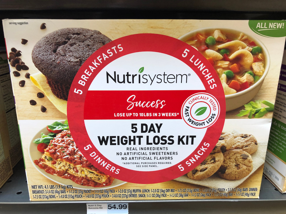 Nutrisystem weight loss kit