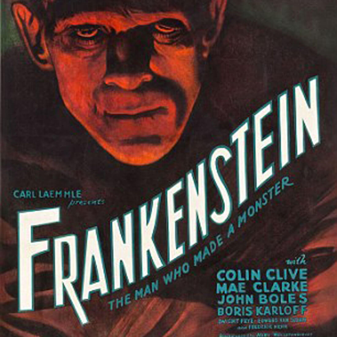 Original Frankenstein Movie Poster: $358,500