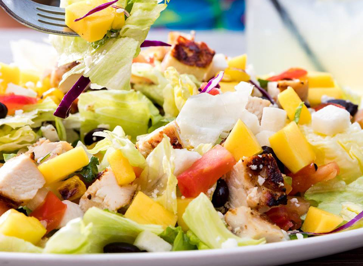 on the border mango chicken salad