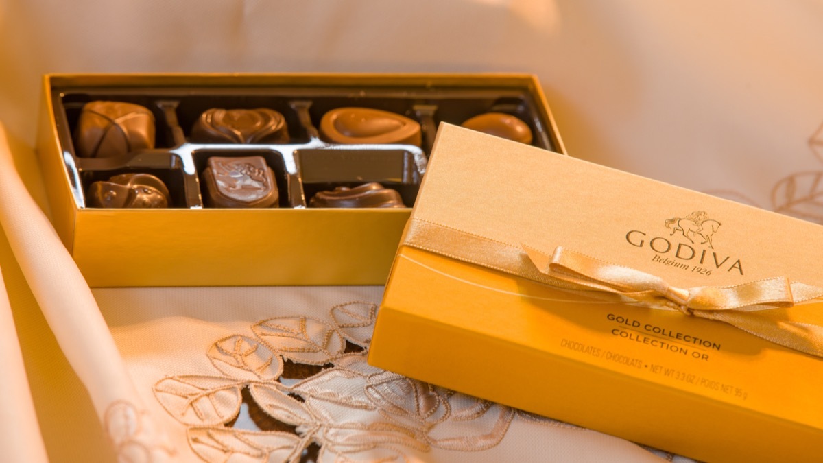 Box of Godiva Chocolates