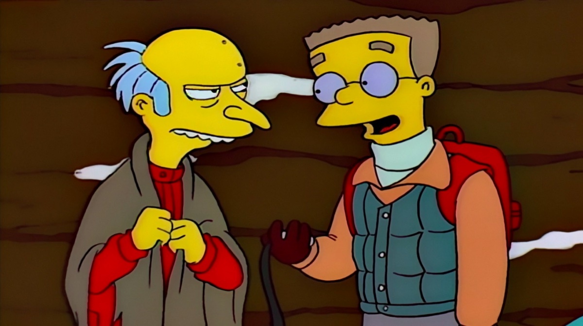 Mr. Burns and Smithers