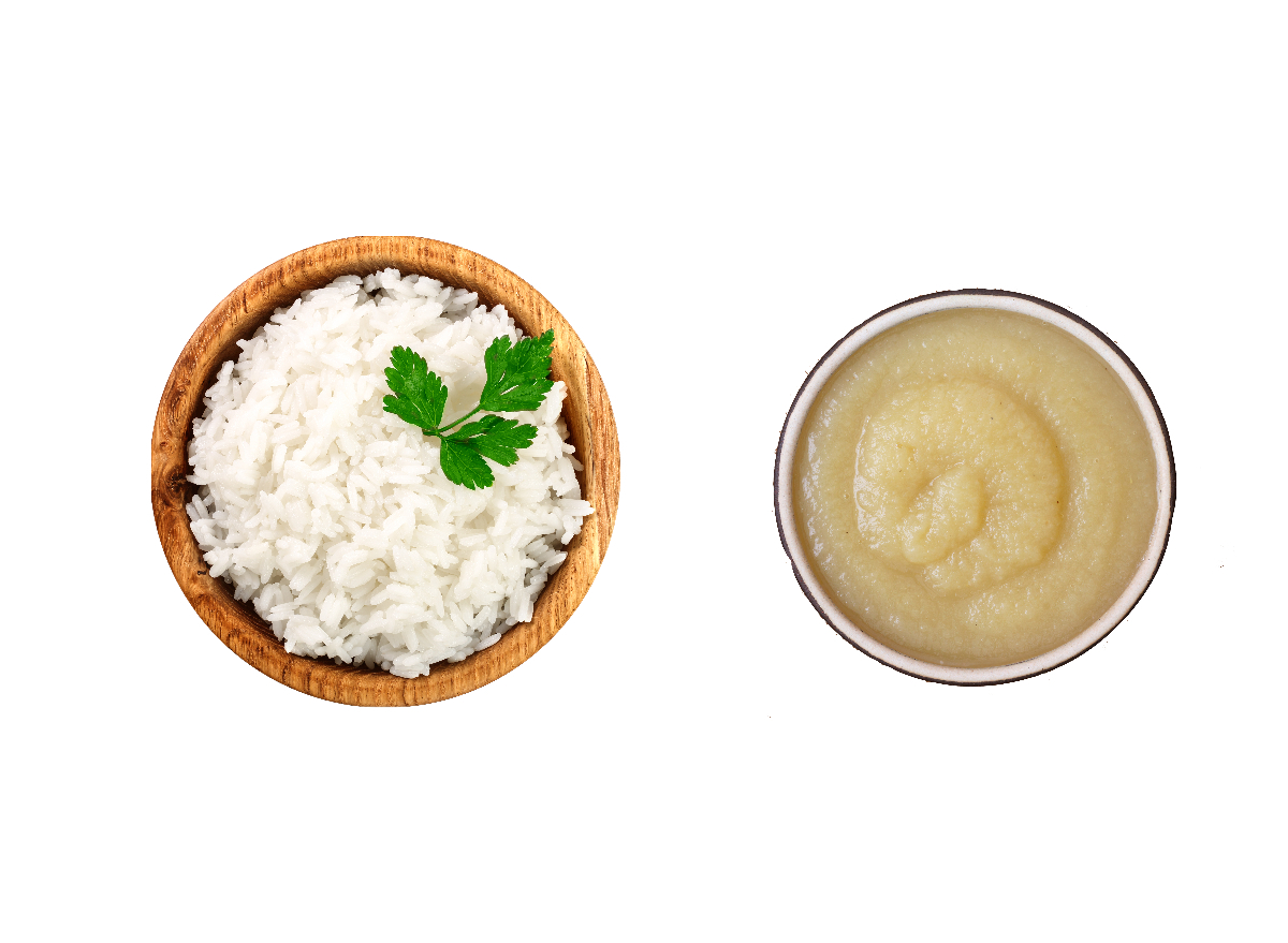 rice apple sauce