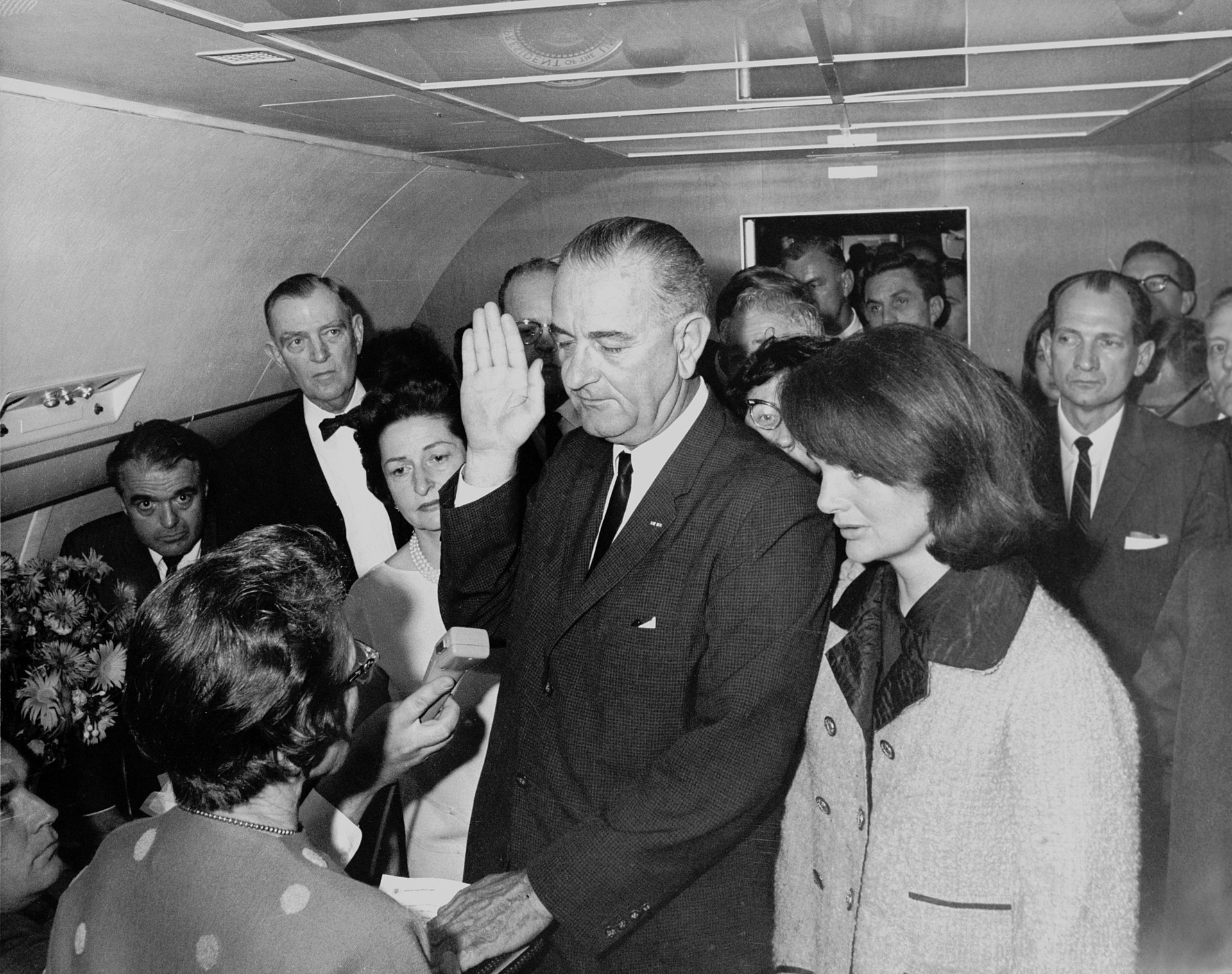 Former President Lyndon B. Johnson