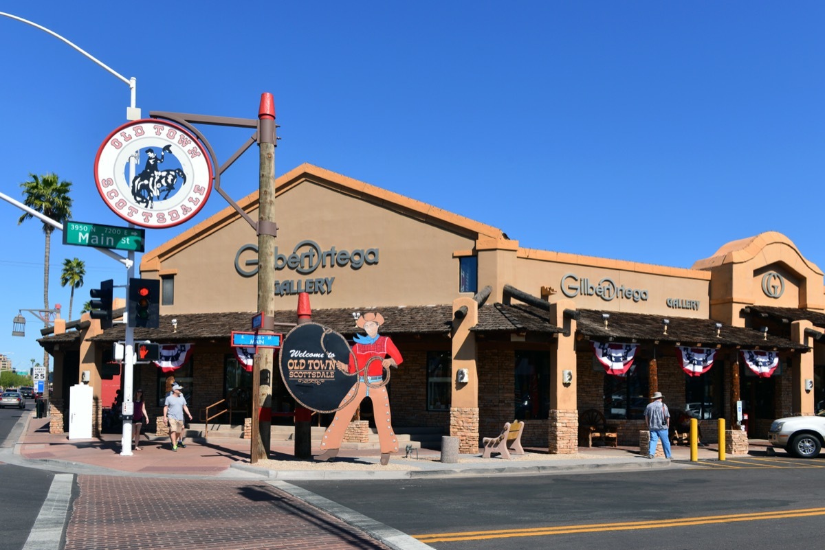 Old Town in Scottsdale Arizona