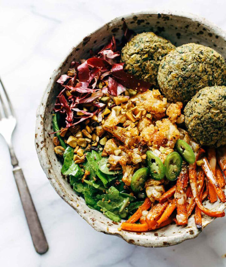 Bliss bowl falafel