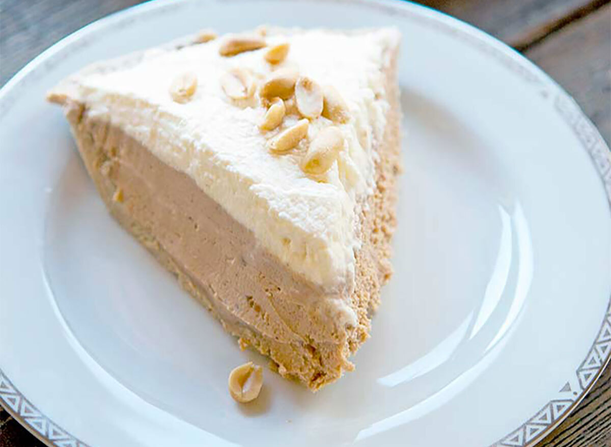 slice of peanut butter pie