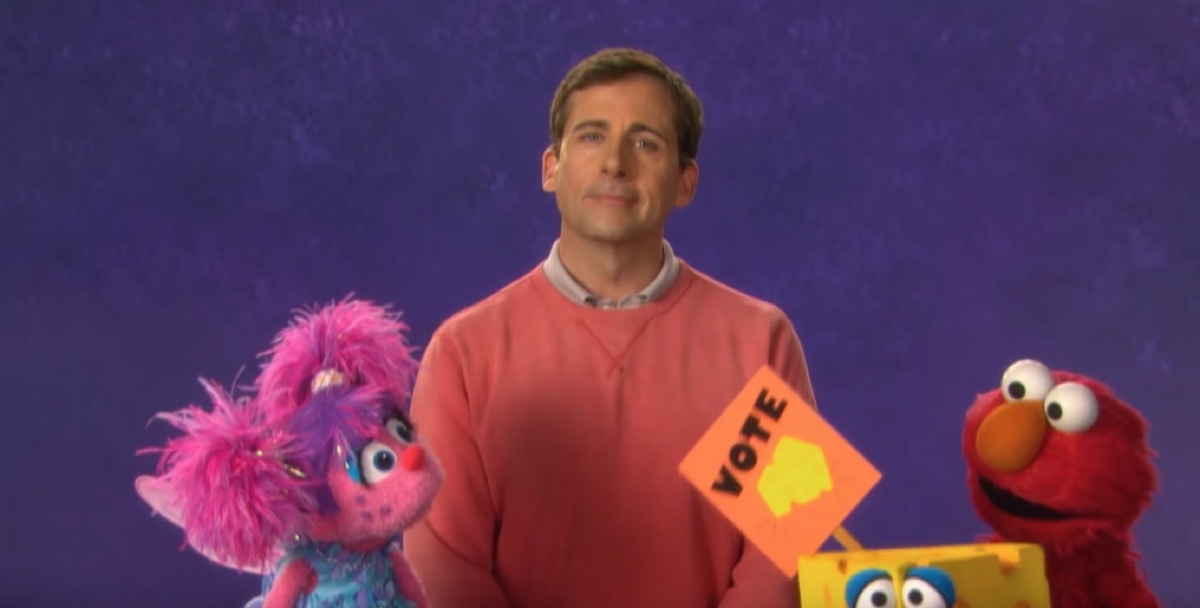 steve carrell on sesame street