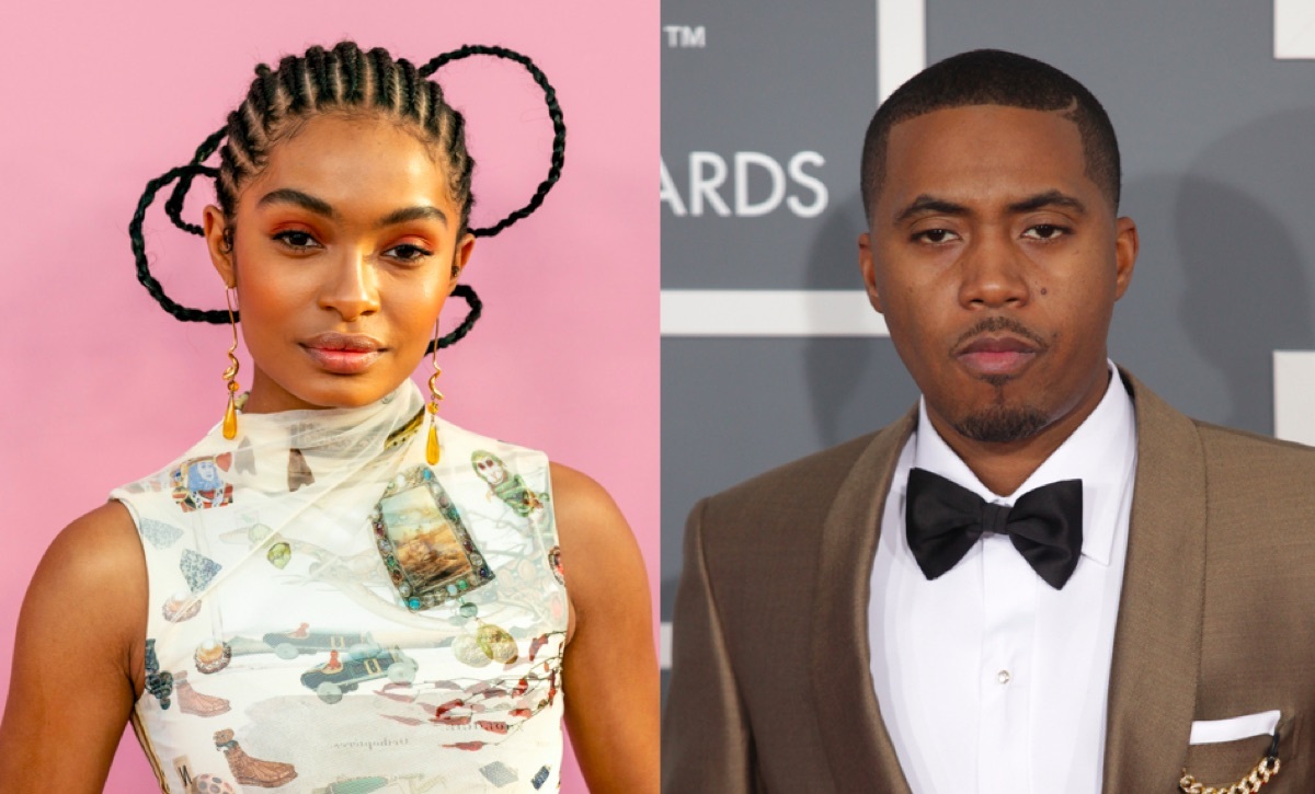 Yara Shahidi and Nas