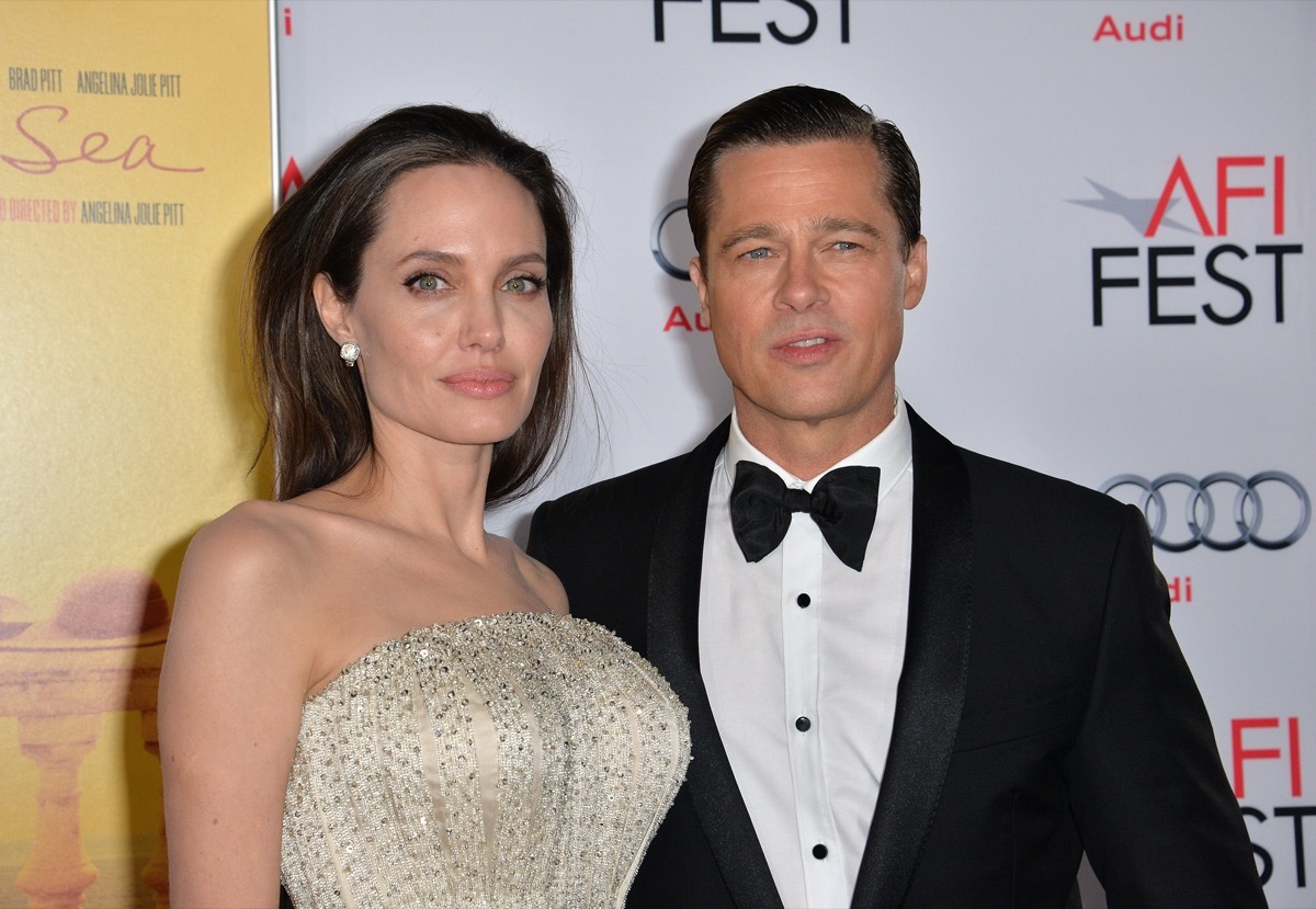 Angelina Jolie and Brad Pitt