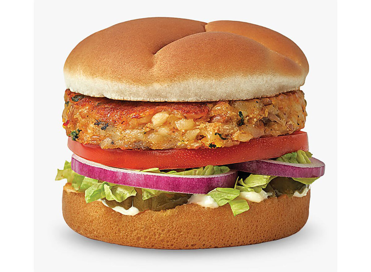 culvers harvest veggie burger