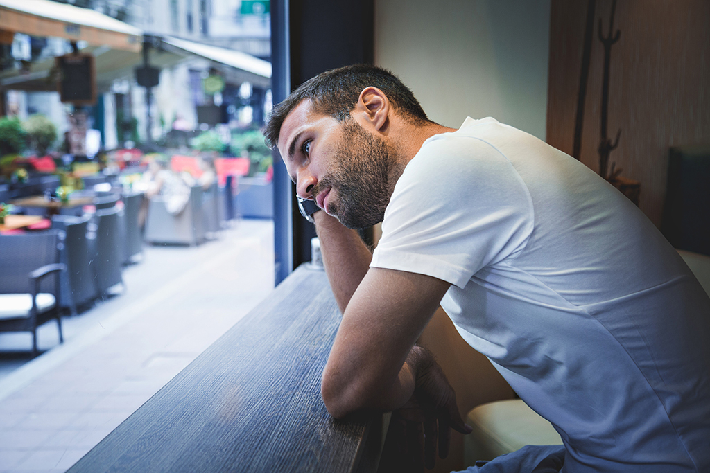 Man Thinking Mindfulness