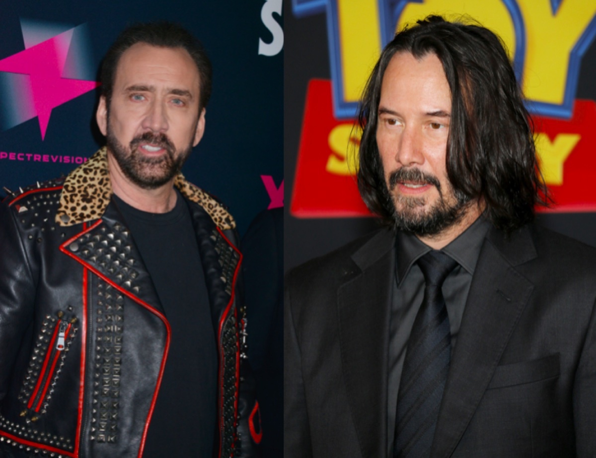 Nicolas Cage and Keanu Reeves