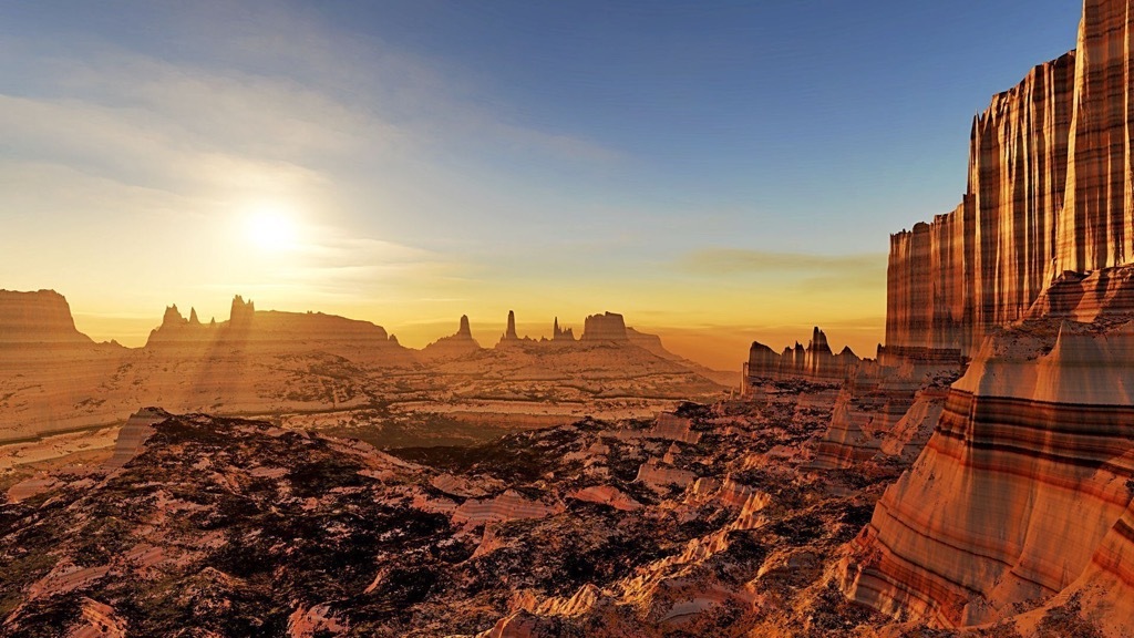 photo of canyon, state fact about arizona