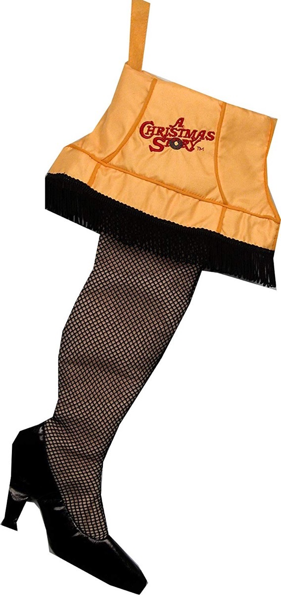 christmas story leg lamp stocking