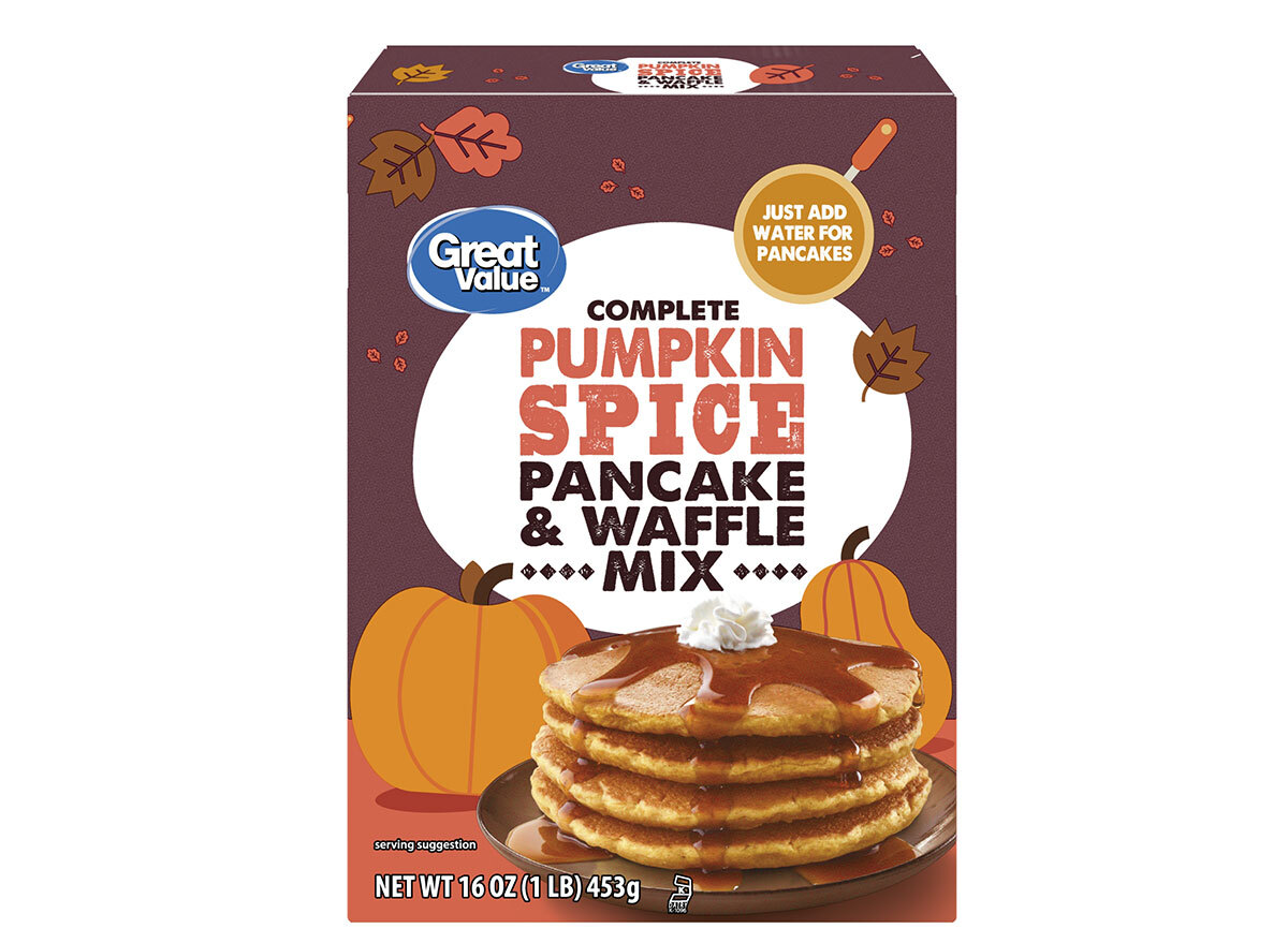 walmart pumpkin spice pancake waffle mix