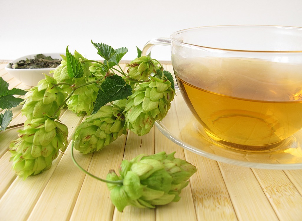 best teas for weight loss - hops tea