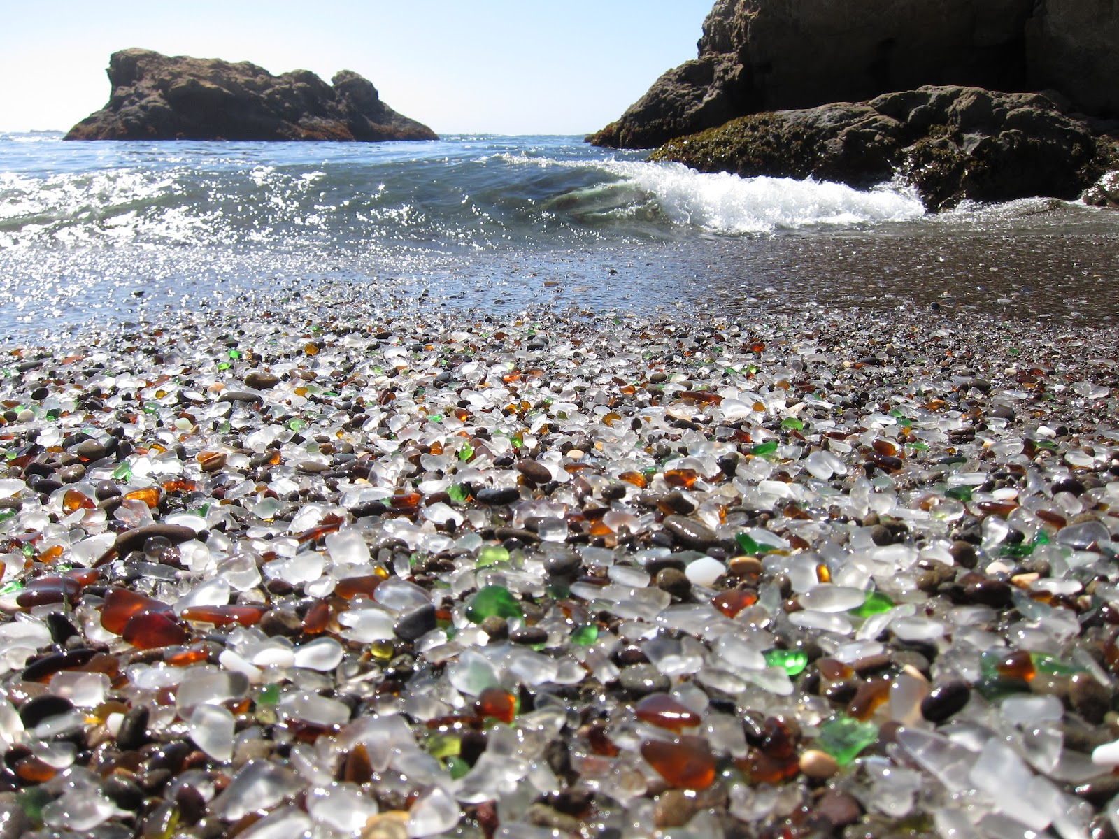 8.  Glass Beach, California 1