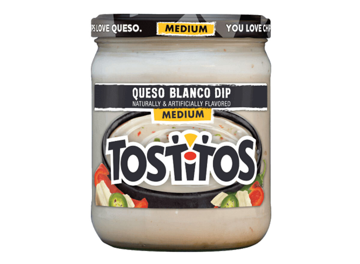 tostitos medium queso blanco dip