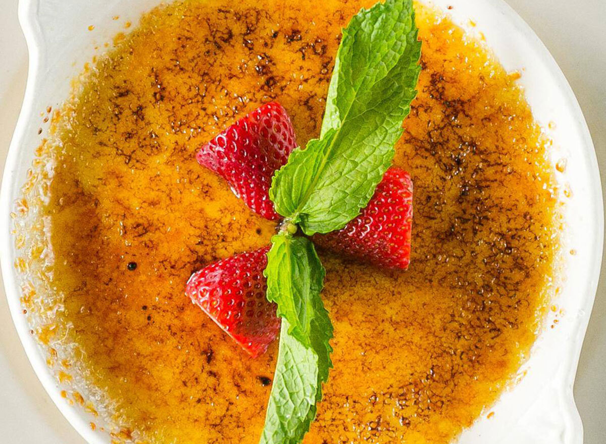 Creme Brulee from Maggiano's