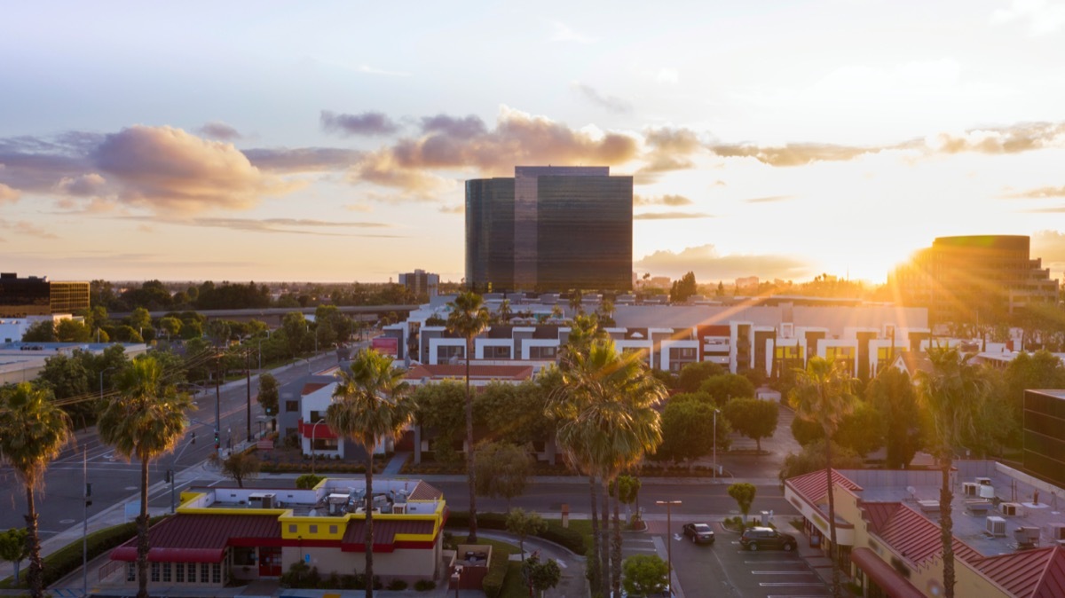 cityscape photo of downtown Santa Ana, California