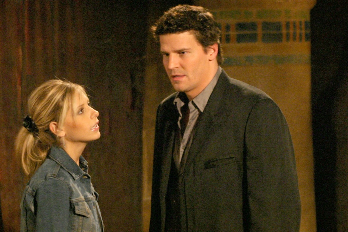 buffy and angel on buffy the vampire slayer