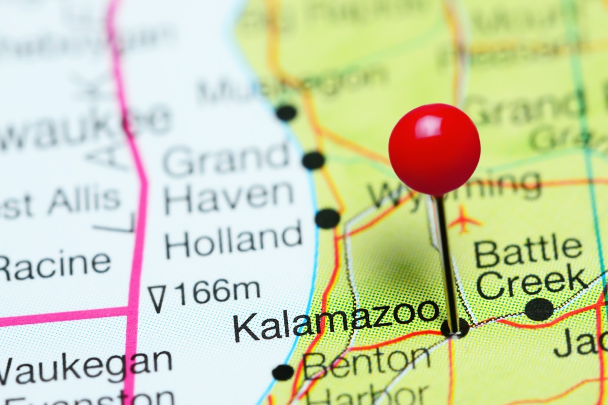 map of kalamazoo