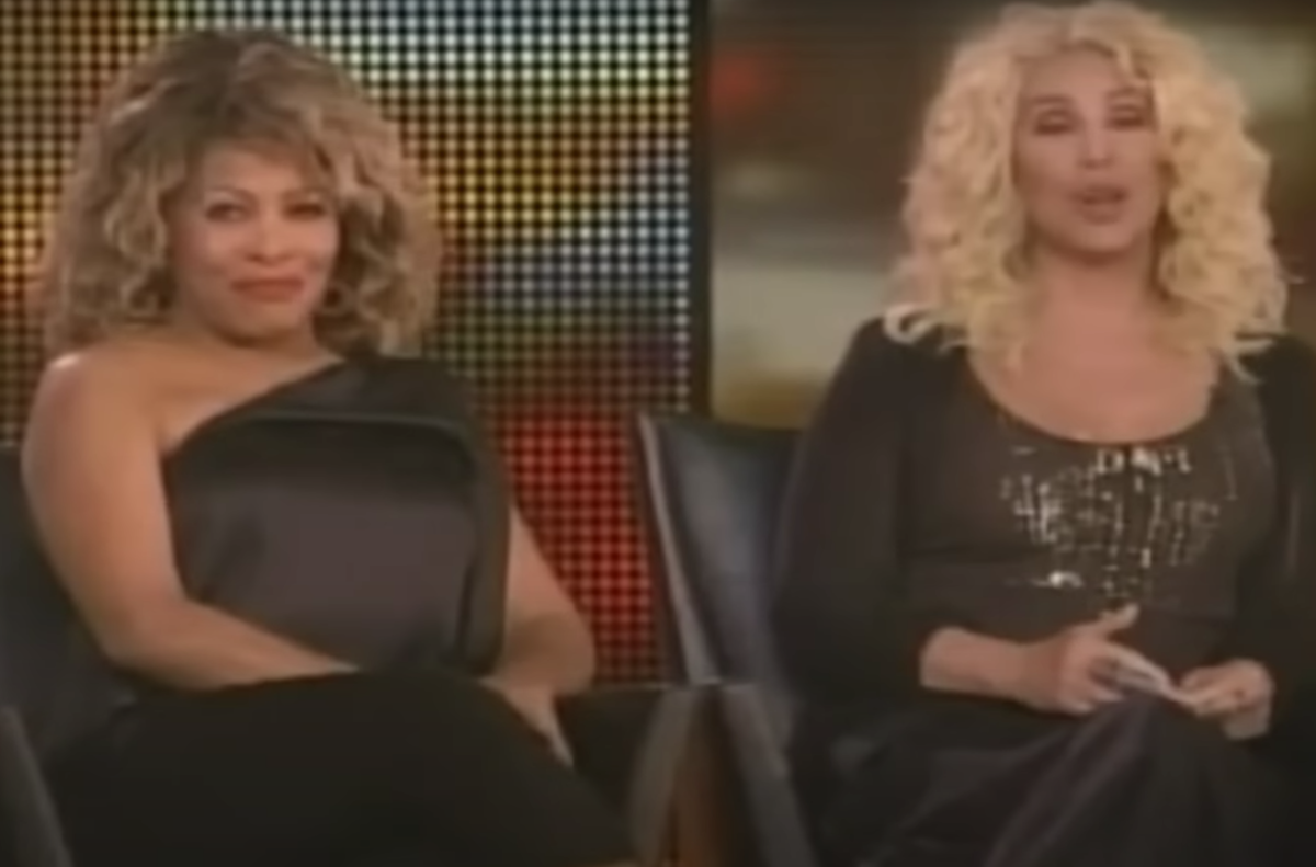 Tina Turner and Cher on 