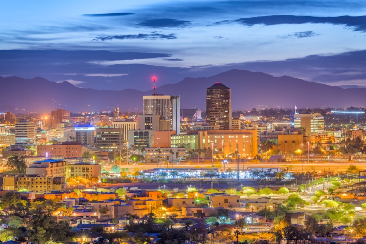 tucson arizona skyline