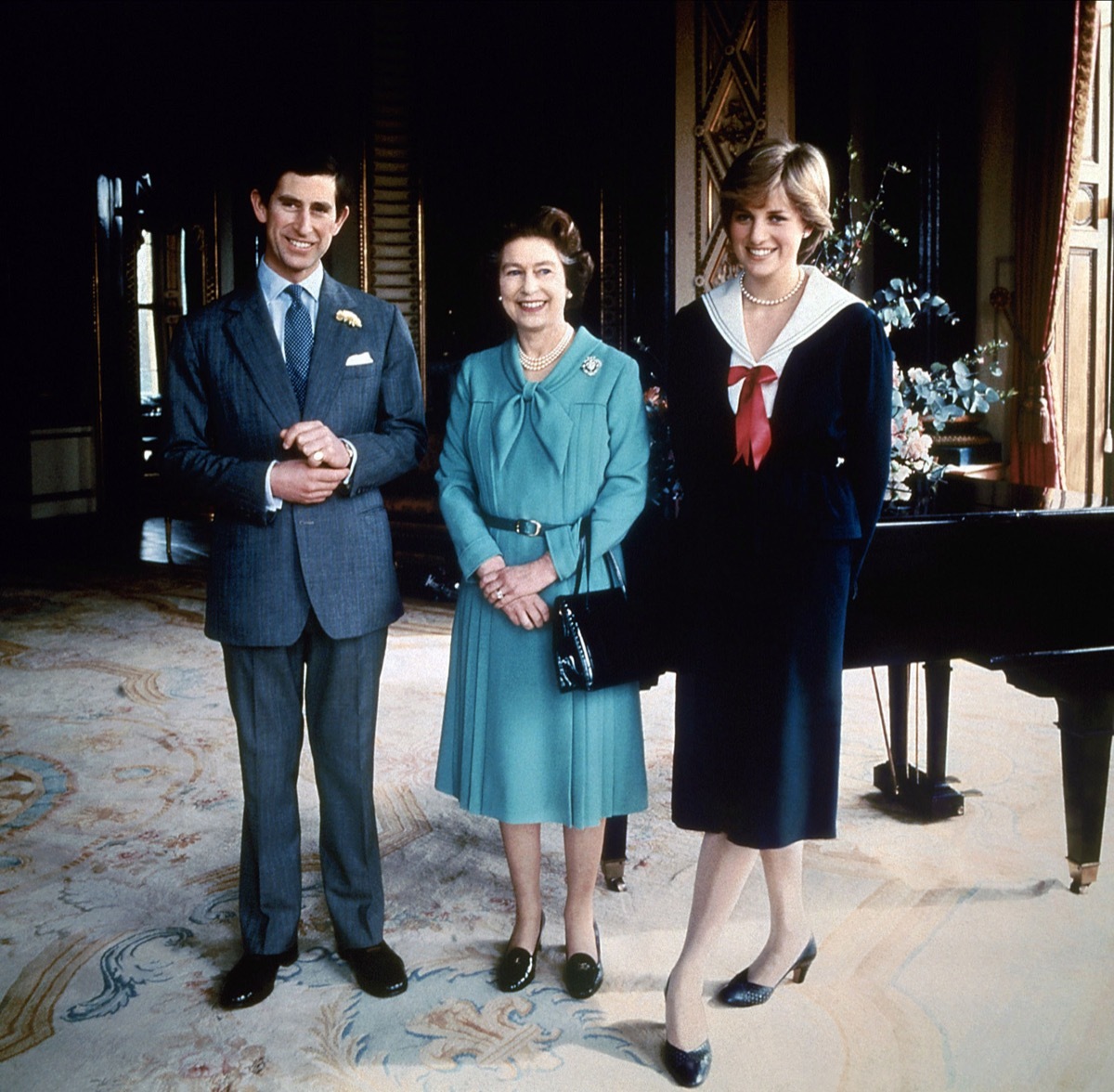 Prince Charles, Queen Elizabeth, Princess Diana