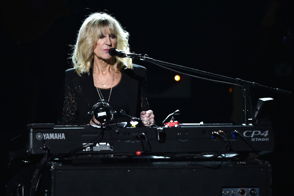 Christine McVie performing a Radio City Music Hall in 2018