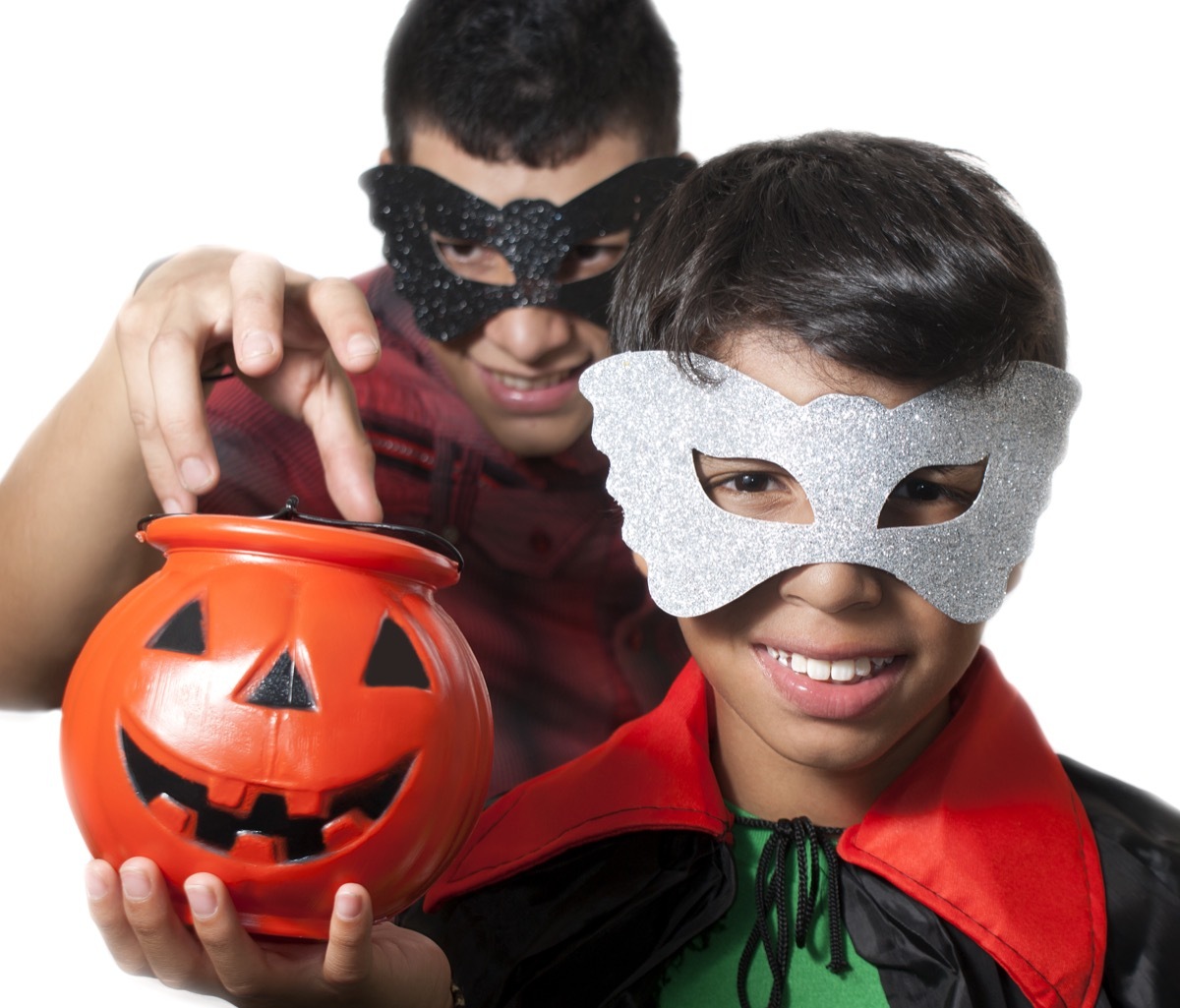 plastic halloween masks