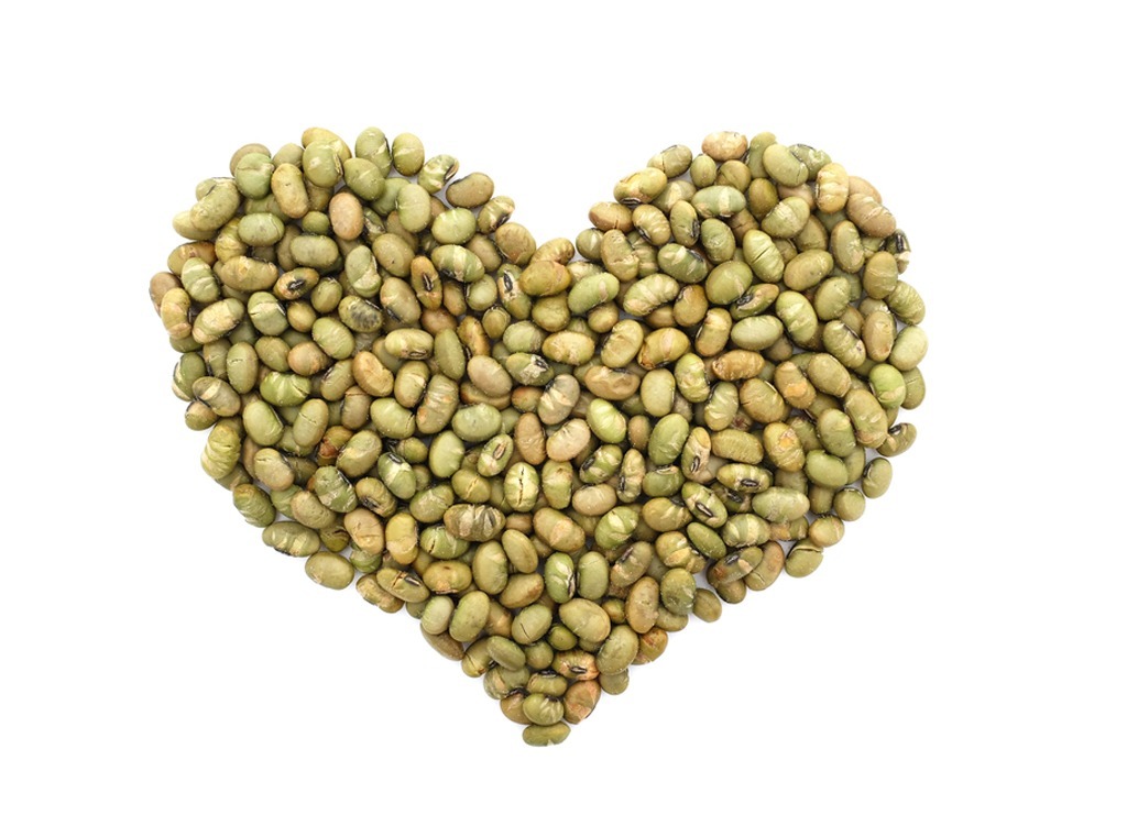 soy bean heart