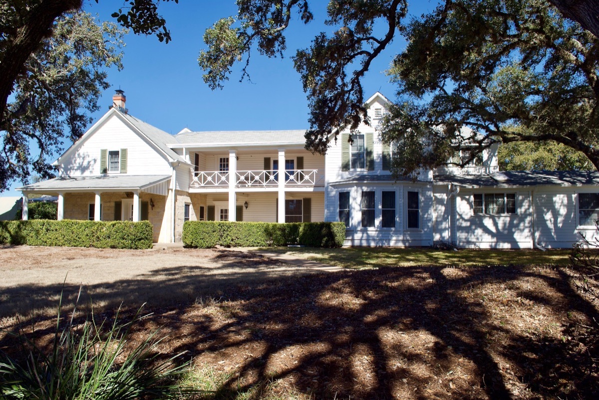 johnson family home in stonewall texas