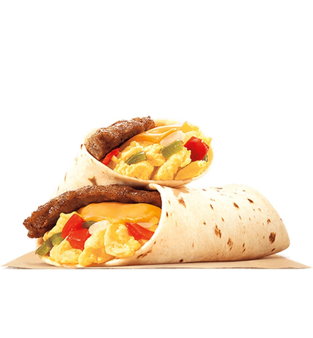 burger king sausage breakfast burrito