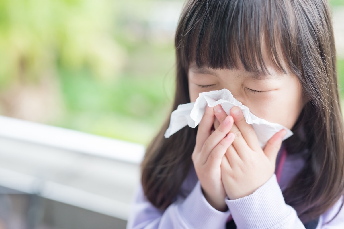 little girl sneezing old-fashioned manners