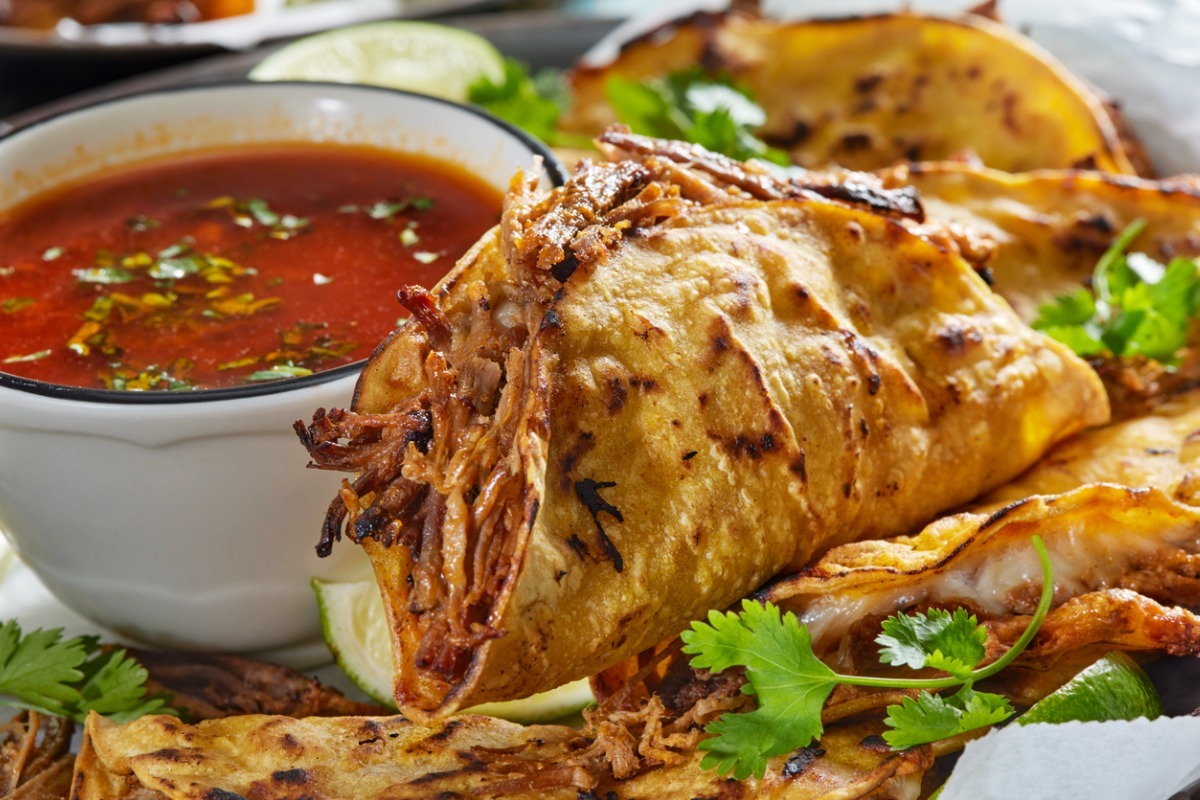 Crispy Fried Birria Tacos