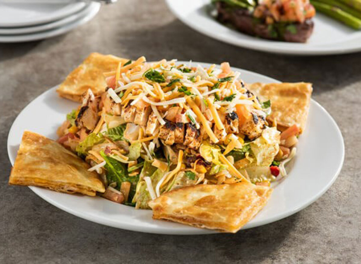 chilis quesadilla explosion salad