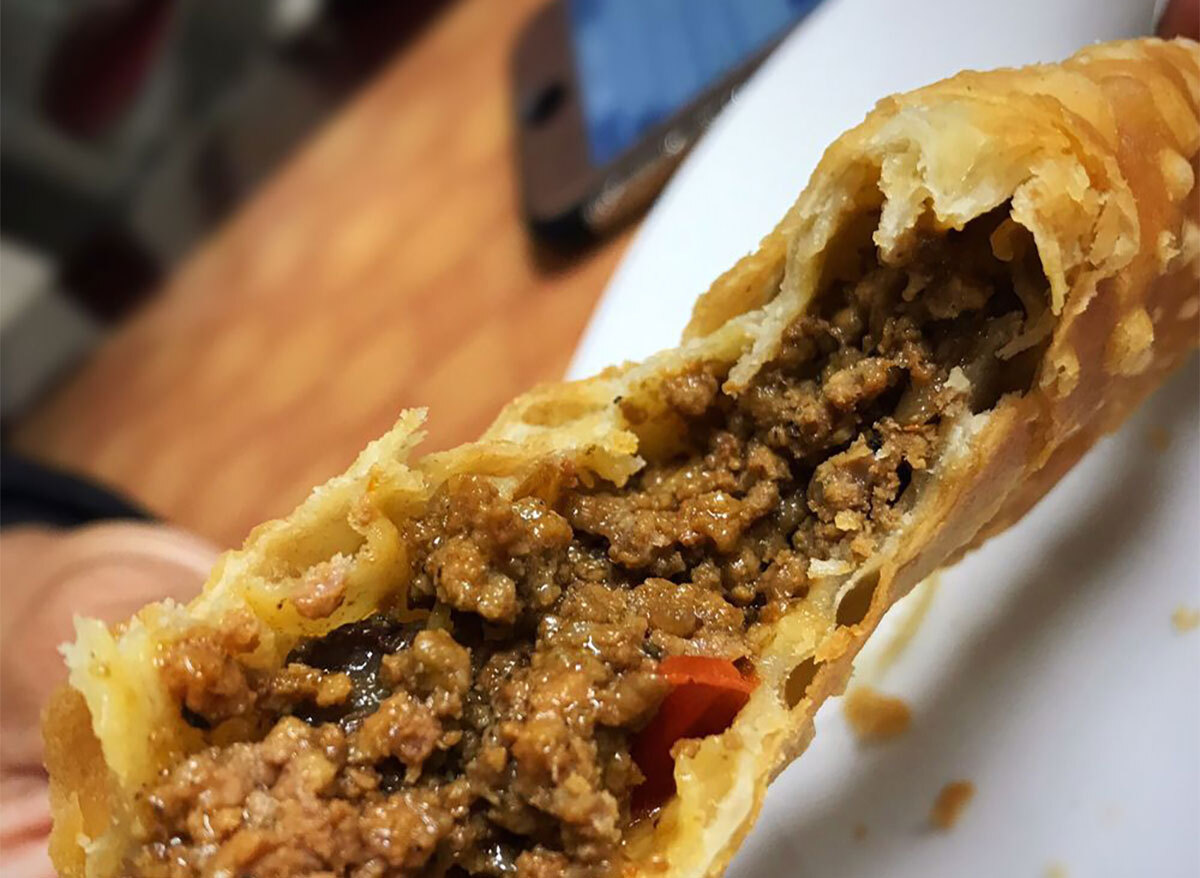 stuffed meat empanada