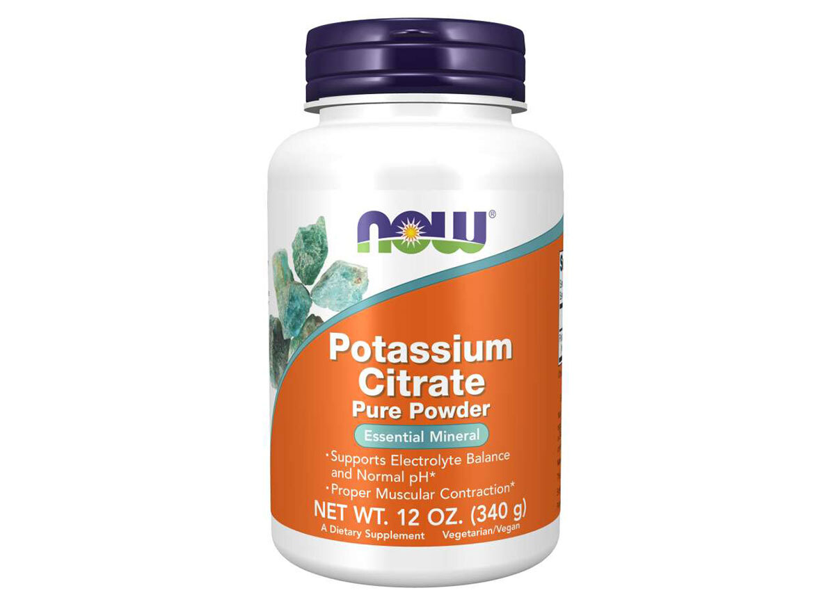 now potassium citrate