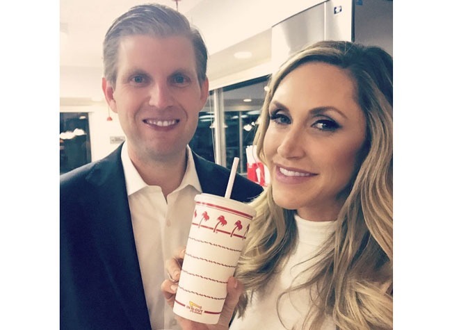 Lara Trump in n out