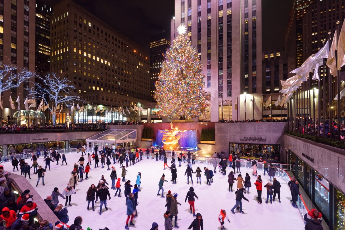 Rockefeller Ice Skating rink